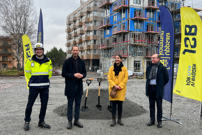 Byggnationen av Uppsalas nya Multihus är nu officiellt igång. Under onsdagen sattes spaden i﻿ marken för Uppsalas nya Multihus i den nya stadsdelen Rosendal. JSB Construction AB står som totalentreprenör för projektet och beställare är Uppsala kommun